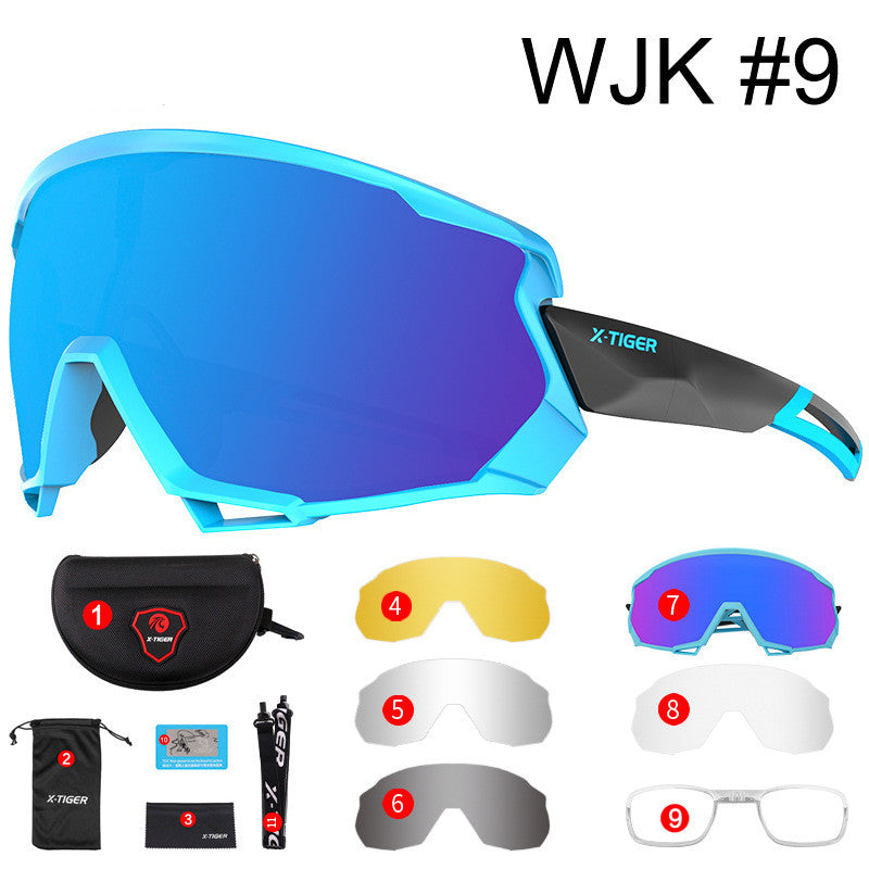 Outdoor Cycling Glasses Men And Women Riding Windshield Polarized Goggles