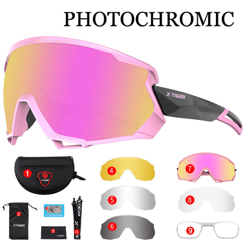 Outdoor Cycling Glasses Men And Women Riding Windshield Polarized Goggles