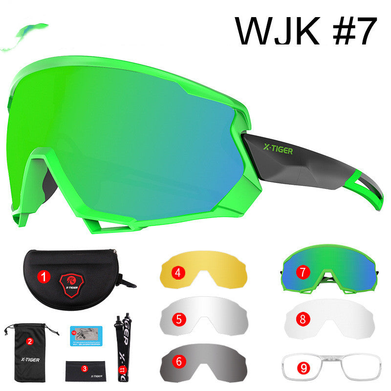 Outdoor Cycling Glasses Men And Women Riding Windshield Polarized Goggles
