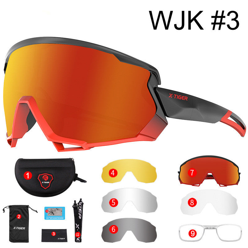 Outdoor Cycling Glasses Men And Women Riding Windshield Polarized Goggles
