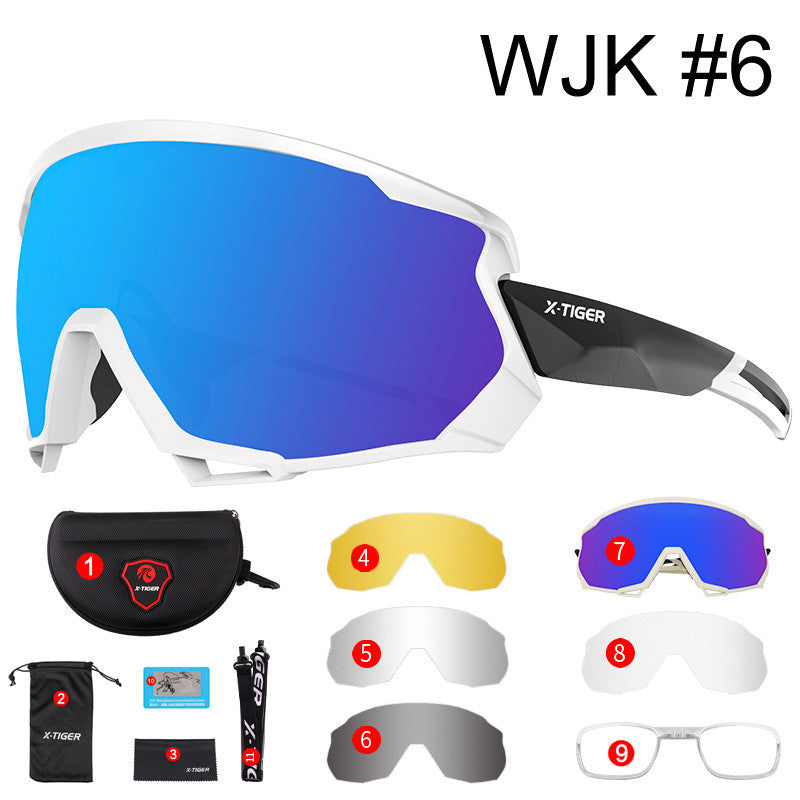 Outdoor Cycling Glasses Men And Women Riding Windshield Polarized Goggles