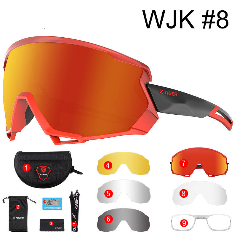 Outdoor Cycling Glasses Men And Women Riding Windshield Polarized Goggles